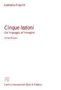 Cinque lezioni - Università degli Studi di Palermo