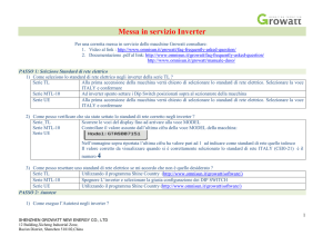 55 KB 5th Sep 2014 Messa in servizio Inverter Growatt