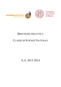 Brochure didattica a.a. 2013/2014