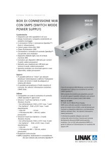 box di connessione mjb con smps (switch mode power