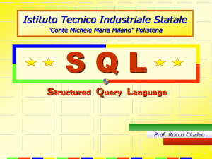 S Q L - itis polistena