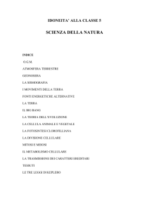 scienze della natura