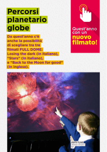 Percorsi planetario globe