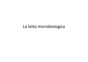 La lotta microbiologica