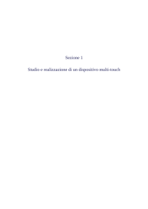 Sezione 1 Studio e realizzazione di un dispositivo multi