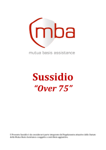 Sussidio - Fisac CGIL Banca d`Italia