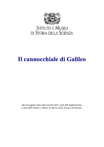 Il cannocchiale di Galileo