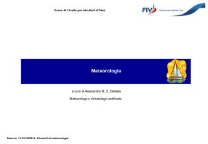 elementi di meteorologia.