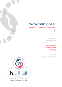 catalogo corsi