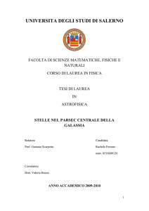 Tesi _Rachele_Ferrone - Istituto Nazionale di Fisica Nucleare