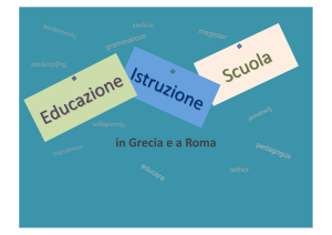 in Grecia e a Roma - Zanichelli online per la scuola