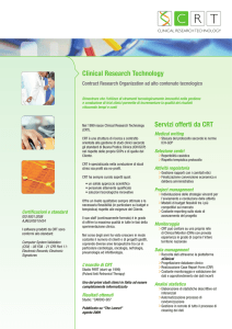 Brochure CRT - Clinical Research Technology