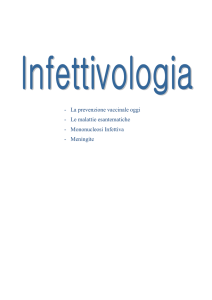 6. Infettivologia - Genetica e Immunologia Pediatrica