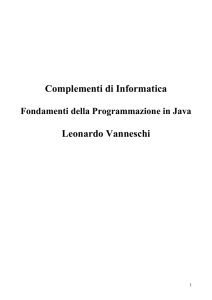 Complementi di Informatica