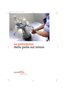 La protezione della pelle sul lavoro