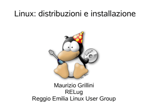 Linux: distribuzioni e installazione - RELug