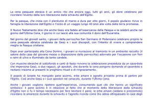 La cena pasquale ebraica è un antico rito che ancora oggi, tutti gli