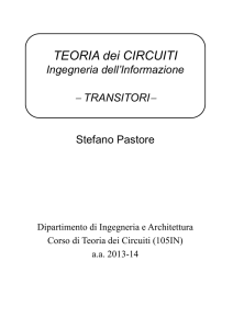 Transitori - Università degli Studi di Trieste