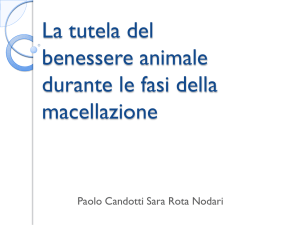 Diapositiva 1 - Ordine dei Medici Veterinari di Reggio Calabria