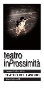 Teatro Telaio - Teatro del Lavoro