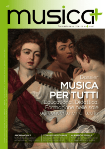 MUSICA PER TUTTI - Conservatorio Alfredo Casella