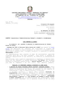 Circ. n° 86 Somministrazione farmaci - Liceo "De Sanctis"