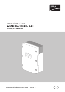 SUNNY ISLAND 8.0H / 6.0H - Istruzioni per l