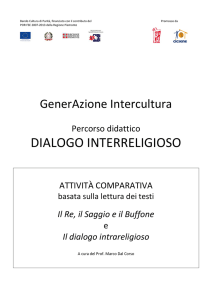 dialogo interreligioso - Generazione Intercultura