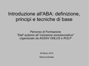 Introduzione all`ABA