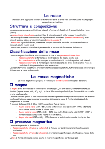 Le rocce - Liceo Galileo Galilei