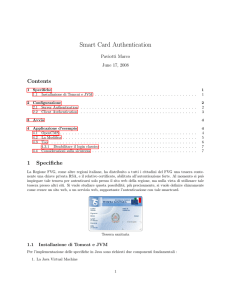 Smart Card Authentication - Server users.dimi.uniud.it