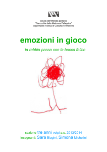 Emozioni in gioco, la rabbia passa con la bocca felice