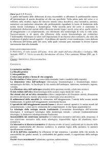 Etica - Facoltà Teologica di Sicilia