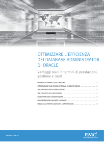 ottimizzare l`efficienza dei database