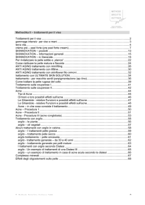 Methodika II – trattamenti per il viso Trattamenti per il viso