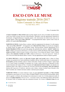 ESCO CON LE MUSE