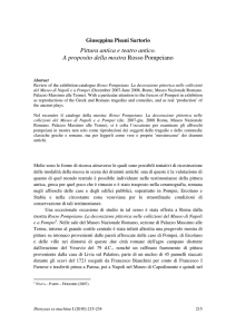 Pittura antica e teatro antico. A proposito della mostra Rosso