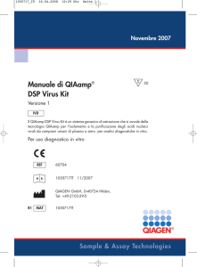Manuale di QIAamp® DSP Virus Kit