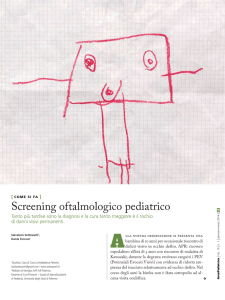 Screening oftalmologico pediatrico