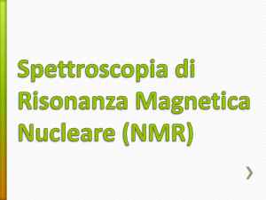 Spettroscopia NMR File - e-Learning