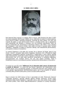 Marx - Filosofia