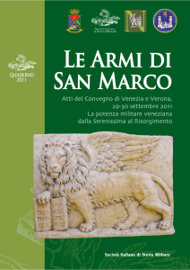 Le Armi di San Marco - Società Italiana di Storia Militare