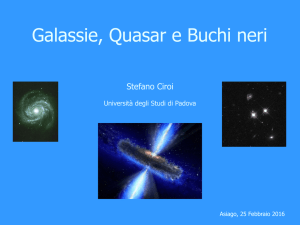 Galassie e Nuclei Galattici Attivi