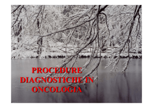 procedure diagnostiche in oncologia