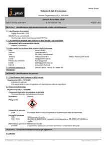 Scheda di dati di sicurezza