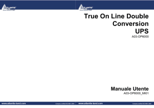 True On Line Double Conversion UPS - Atlantis-Land