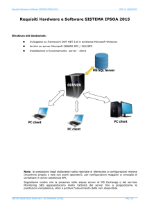 Prerequisiti hardware software