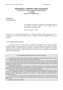 Matematica e didattica della matematica