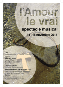 spectacle musical