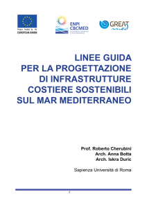 linee guida per la progettazione di infrastrutture